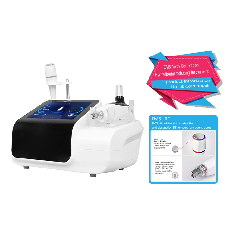 Hot Selling 2024 Nano Ems Rf Meso Gun Injector Skin Care No-Needle Mesotherapy Gun Needle Free Injection Machine