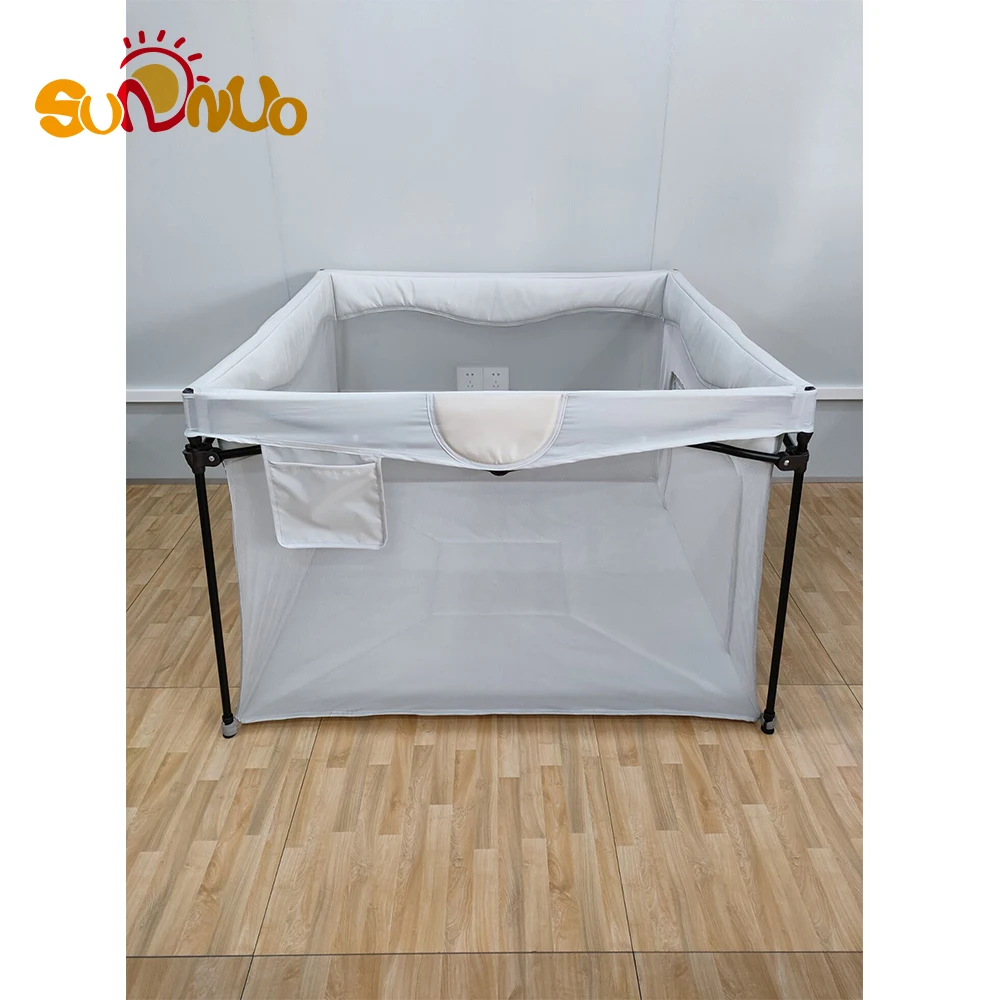 SUNNUO Factory customization baby travel crib portable folding baby playpen baby playard