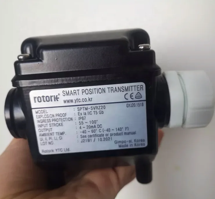 Rotork YTC Transmitter SPTM-6V/65V Series Rotork Ytc Sptm-6V Sptm-65V Series Smart Position Transmitter SPTM-6VRC1