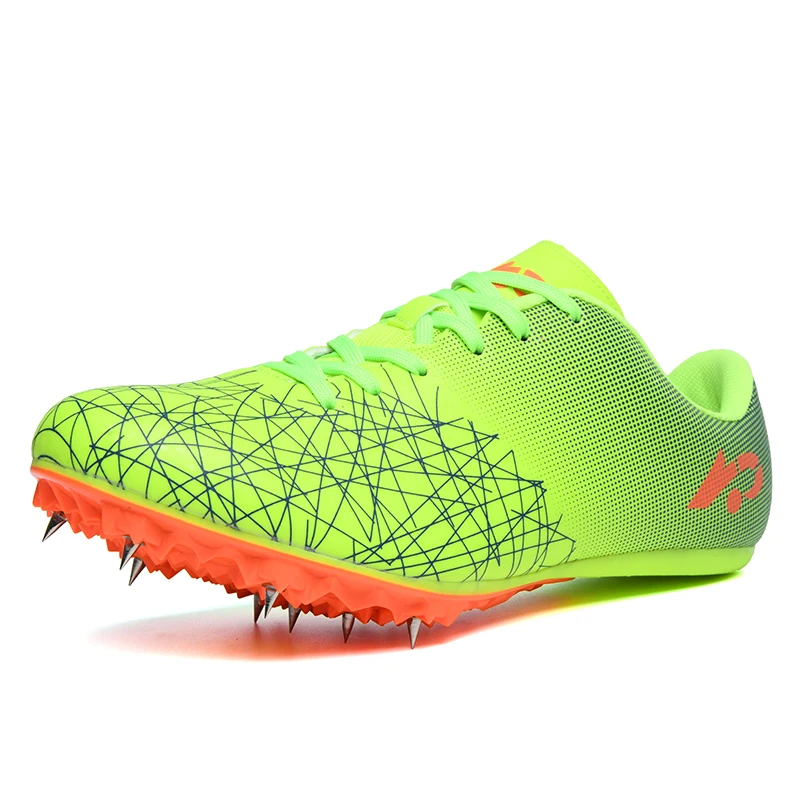 YT Professional men and women outdoor running training shoes high quality track and field spikes