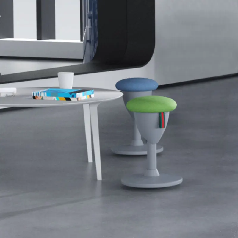 Revolving bounce chair adjustable swivel lift chair work study standing desk rolling high balance stool office bar stool wobble