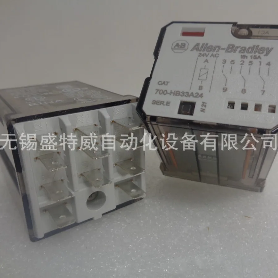 Original Spot 700-Hb33a24 US AB Rockwell 11 Flat Foot 15A AC24V Relays