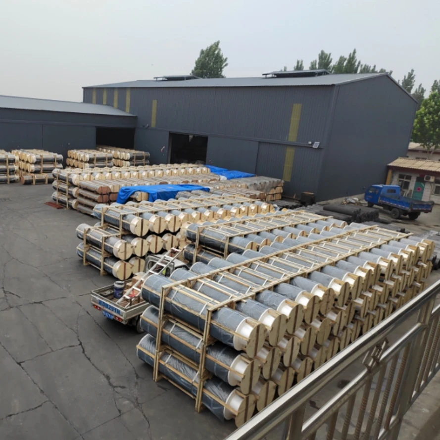 Stock Available Top Quality UHP700mm Grade Graphite Electrode With Fast Delivery And Low Price