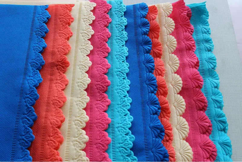 Double motor cotton braiding hydraulic slipper press mesh dress fabric ultrasonic lace sewing machine