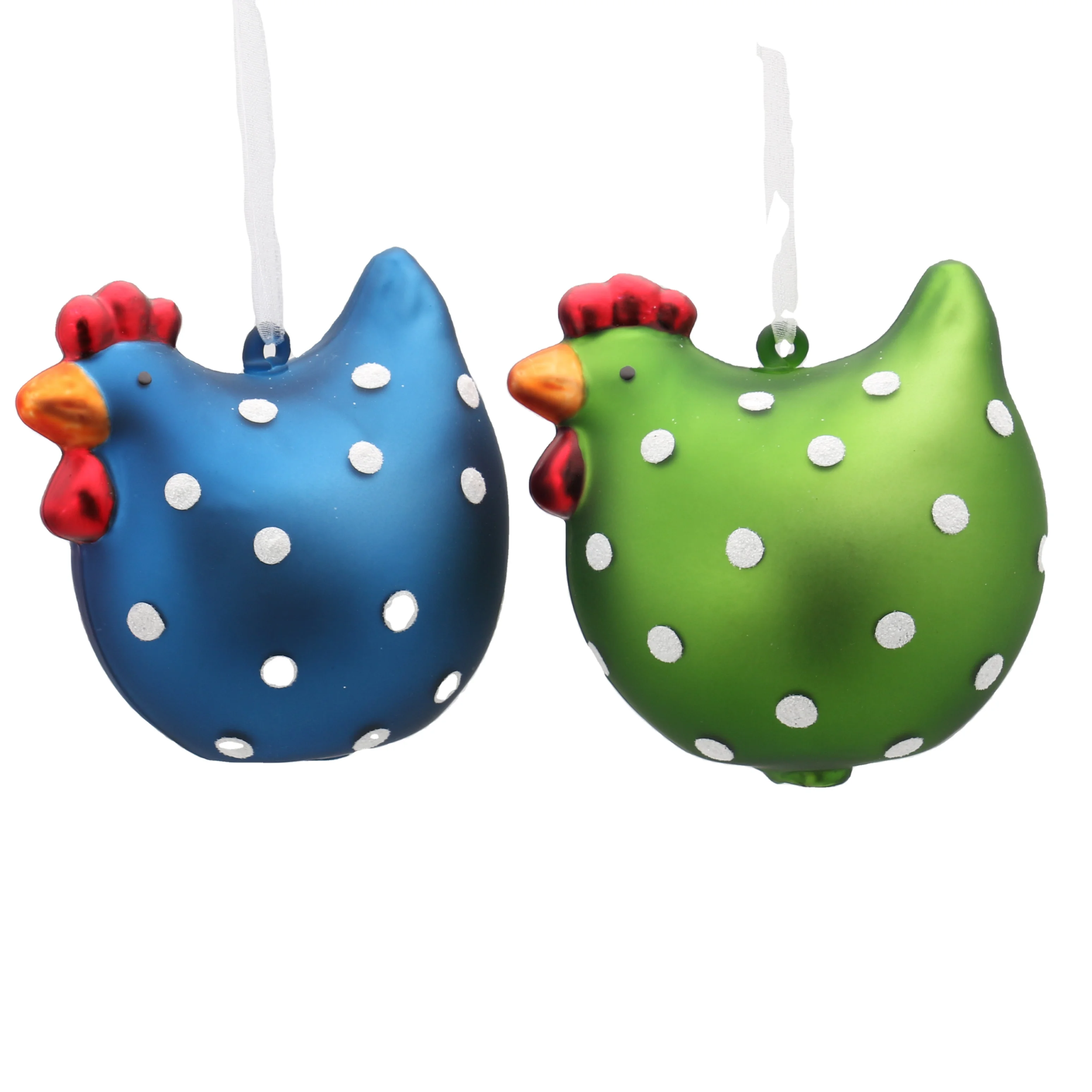 Пасхальные Куриные украшения ручной работы, стеклянное животное для украшения дома, искусство, муранское стекло, курица, петух, скульптура