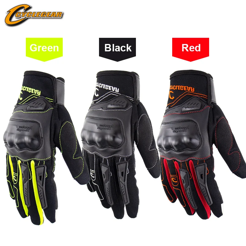 Мотоциклетные Перчатки Cyclegear CG668 с закрытыми пальцами защитные перчатки для мотокросса сенсорным
