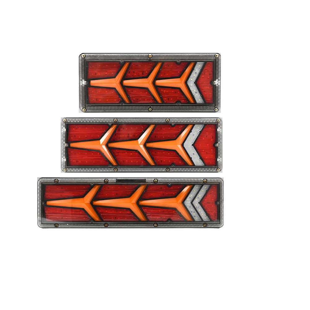 auto led amber light arrow tail rear trailer light led 24v for trucks lorry
