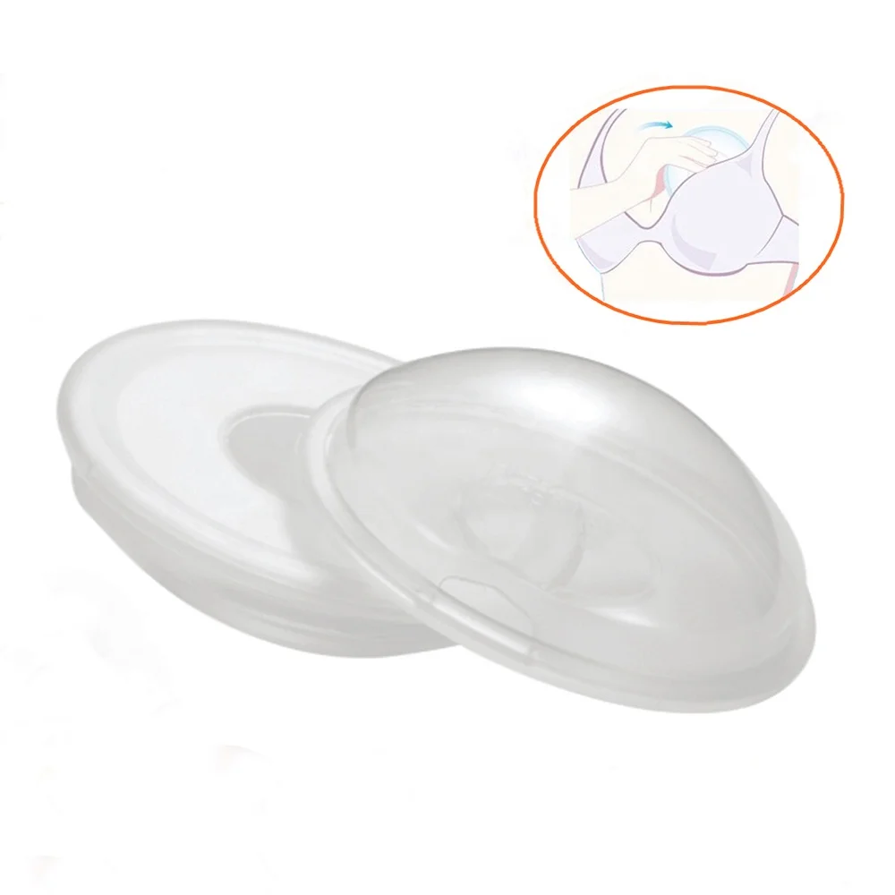 Reusable Food Grade Silicone Breast Milk Collection Shells for Breastfeeding Breastmilk Saver Shield Nursing