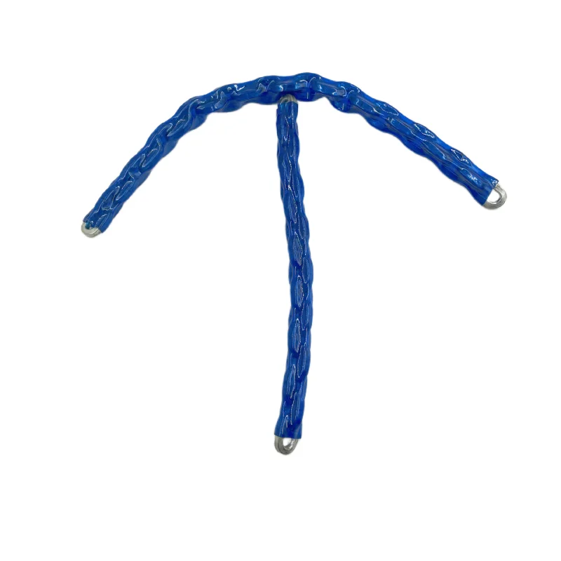 G43 6mm 8mm 10mm Zinc Plated Security Chain PVC Coated chain