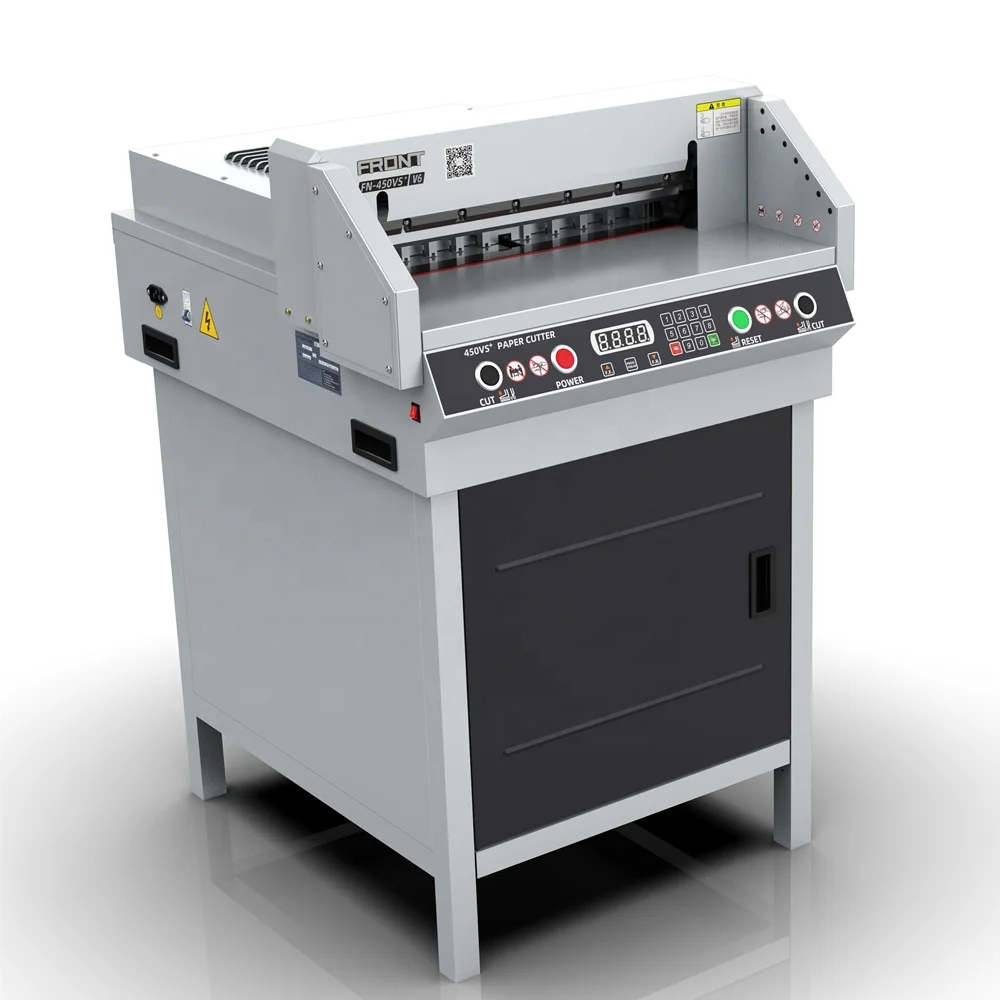 A3 Electric Guillotine Paper Cutter FRONT G450VS+ Paper Trimmer Front Paper Cutting Machine