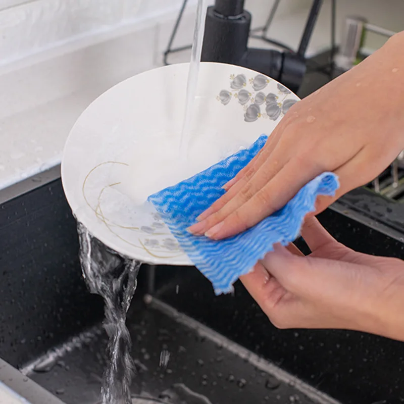 Quick Easy Cleaning Kitchen Paper Roll Disposable kitchen paper Nonwoven Cleaning Paper Towels Rolls