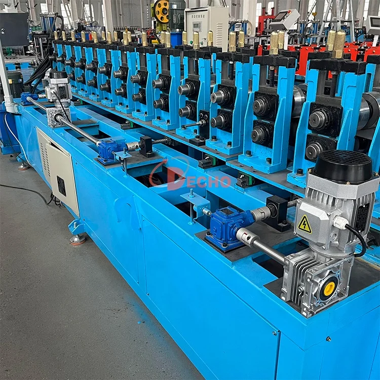 Fully automatic CU digit-type integrated keel machine, dual-model light steel keel cold rolling mill, high-speed changeable type