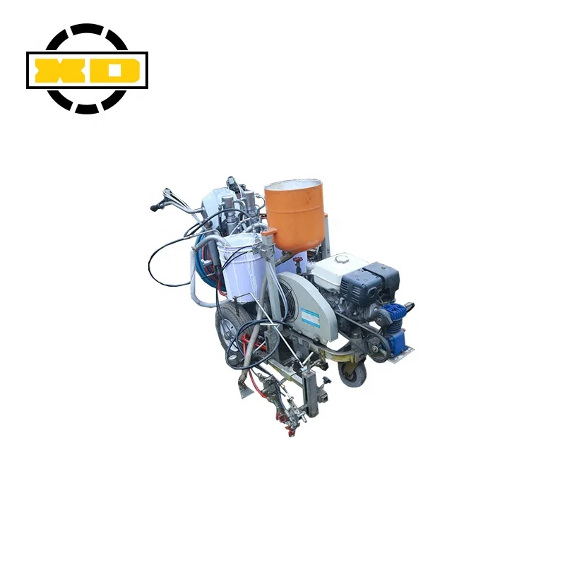 Good Quality Graco Airless Spray Paint Road Marking Machine With Double Spray Gun