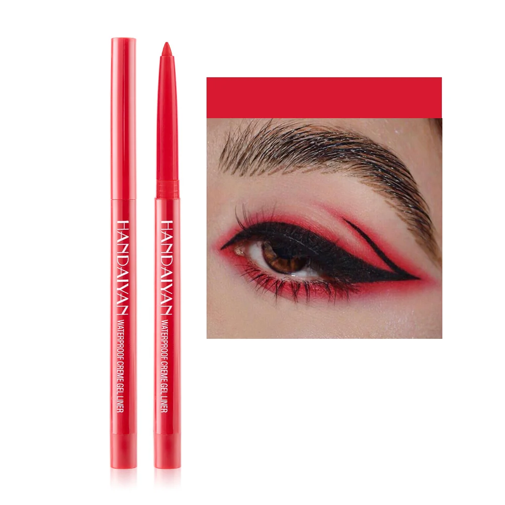 2023 Good Selling Red Eye Liner Pen Cheap Eyeliner Wholesale Eyeliners Pen Quick Dry Waterproof Makeup