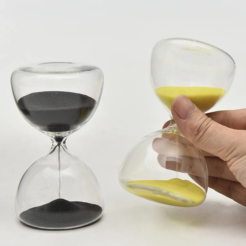 5 minutes glass hourglass timer round small hourglass creative gift home hourglass ornament factory wholesale