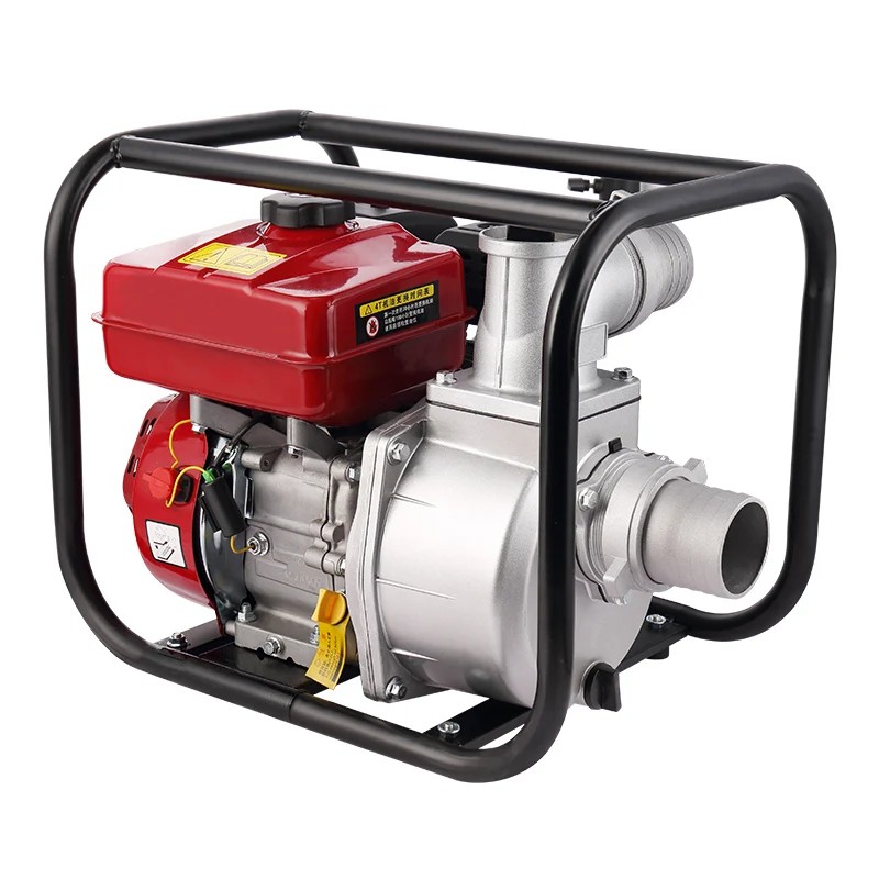 Qiwo motopompe agricole wp30 pumpset 5kw Motor Gas Water Pump 3 Inch 4 Stroke Gasoline Manual Water Pump Machine