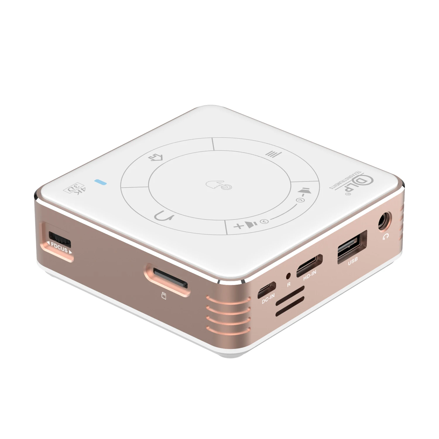 Хит продаж 2020 портативный мини-проектор C99 для домашнего кинотеатра HD размер ладони 2 ГБ 16 Android 9 0 4K 3D DLP умный