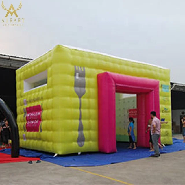 popular model inflatable tent,customized Outdoor supermarket inflatable mall room with logo