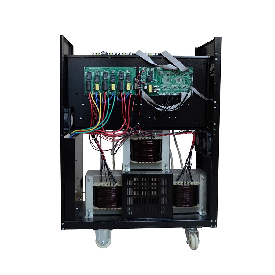 Single phase to three phase inverter 3phase off grid 10kw 3 phase hybrid inverters without batteries for industrial use