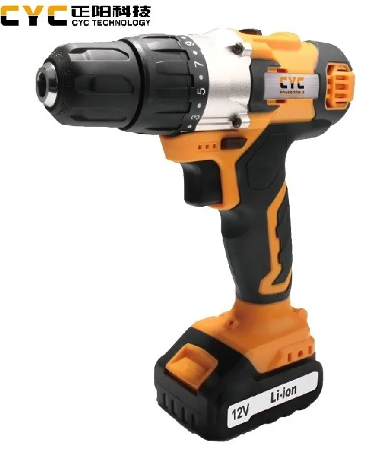
power tool SOFT GRIP LED CORDLESS LITHIUM BATTERY 2-SPEED DRILL DRIVER electric tool 