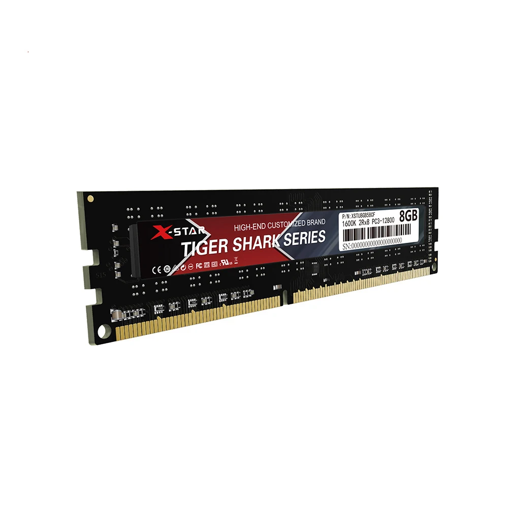 X-STAR desktop longdimm оперативная память ddr3 8gb 1600MHz memoria gaming ram