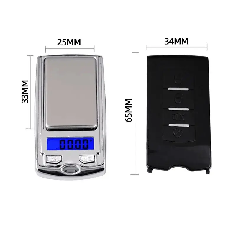200g/0.01g mini car Key design diamond weighing scale digital pocket jewelry scale