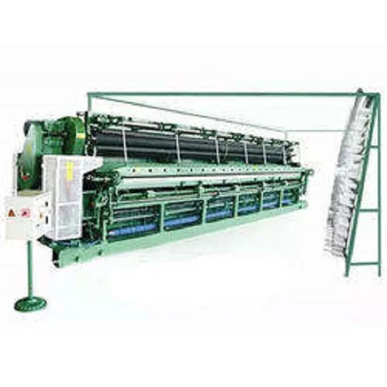 china easy to practice pp nets knitting machine