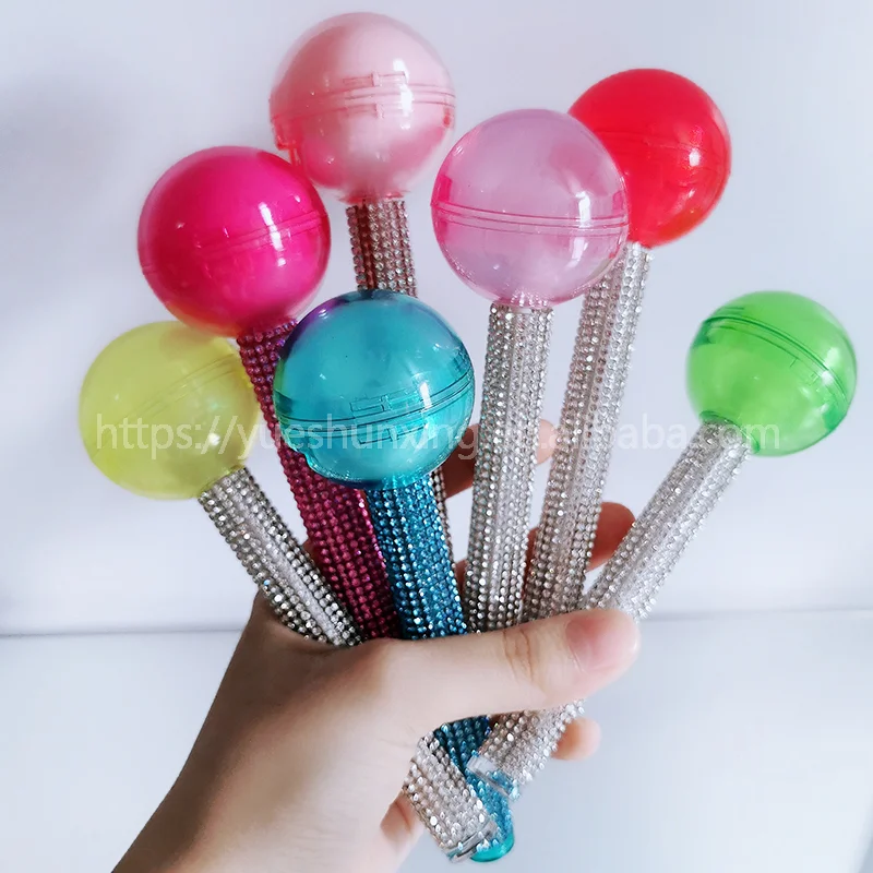 candy lipgloss tube lip balm container jewelry Lollipop lip gloss tubes