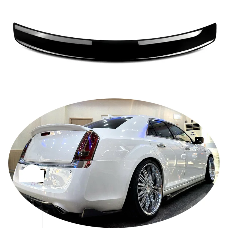 Спойлер заднего багажника для Chrysler 300 300C 300S 2011-2022 OE стиль Высокое качество ABS автомобильный спойлер обвес аксессуары