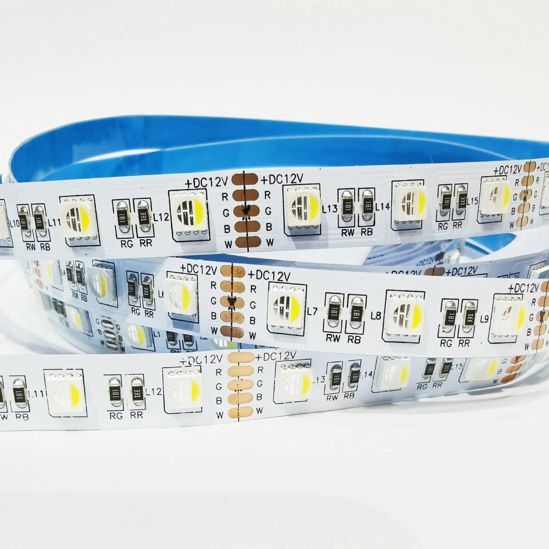 4in1 RGBW 5 м 96LED/M IP20 IP65 IP67 24V SMD5050 12 мм 3000K 4000K 6500K Светодиодные полосы света