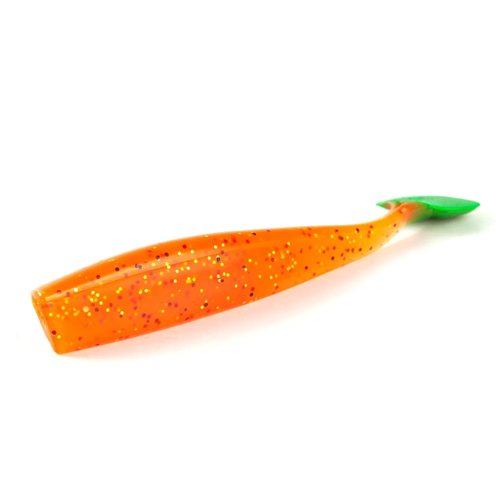 Fishing soft bait lures 100mm 7.7g Soft Plastic Shad Worm lures Carp Artificia Wobblers