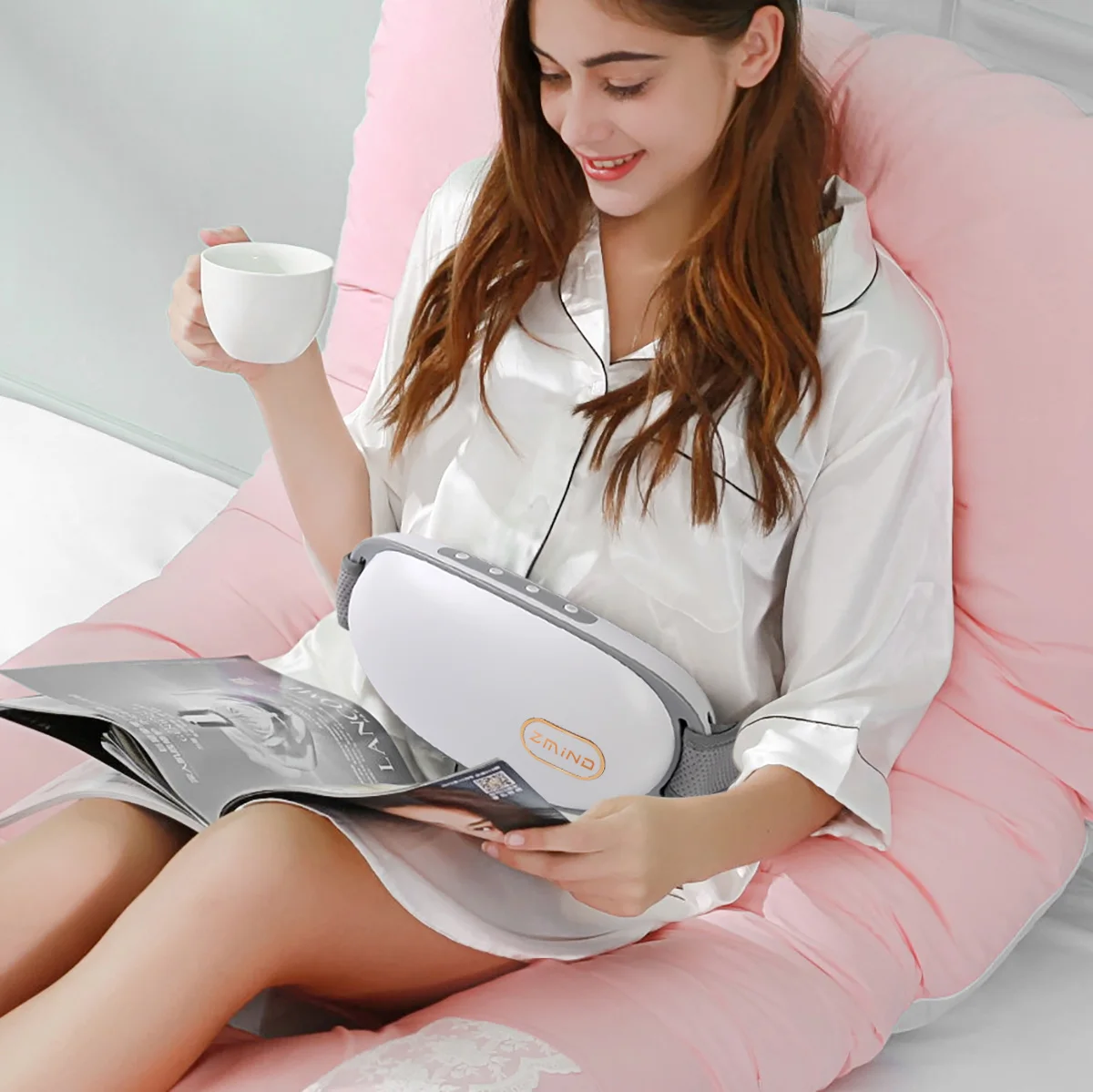 abdominal massage belt weight loss massage belt electric vibration slimming hot massage belt