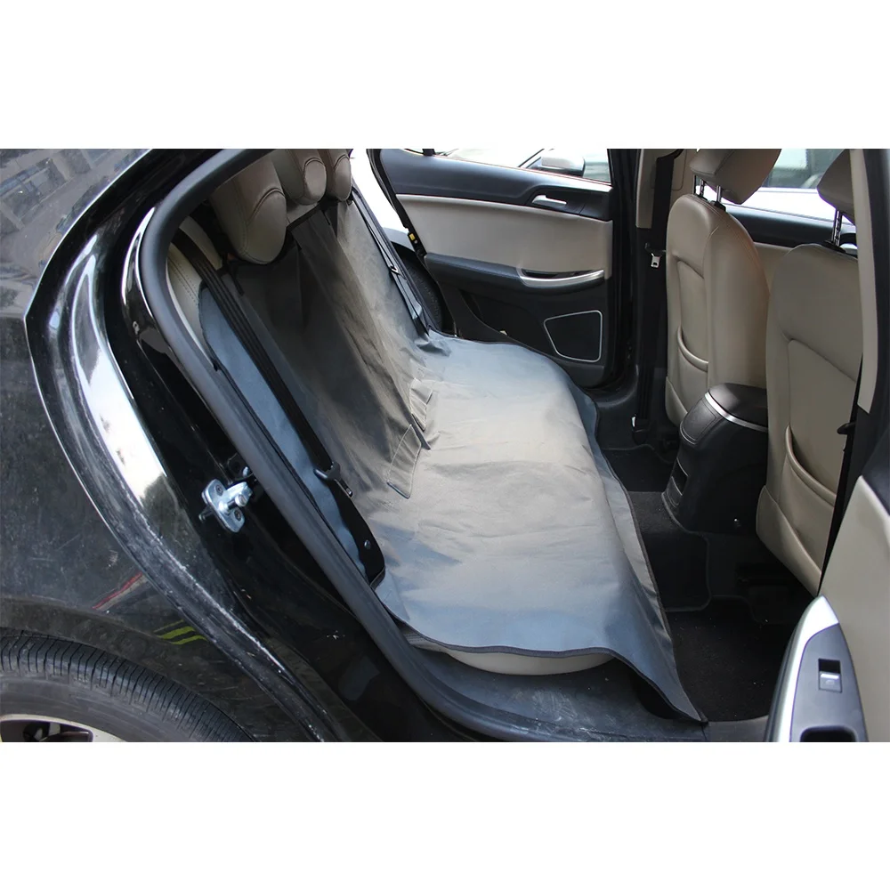 Car Back Seat Cover for Dogs Waterproof Scratchproof 600D Heavy Duty Car Bench Protector Nonslip Dog Back Seat Cover Bed