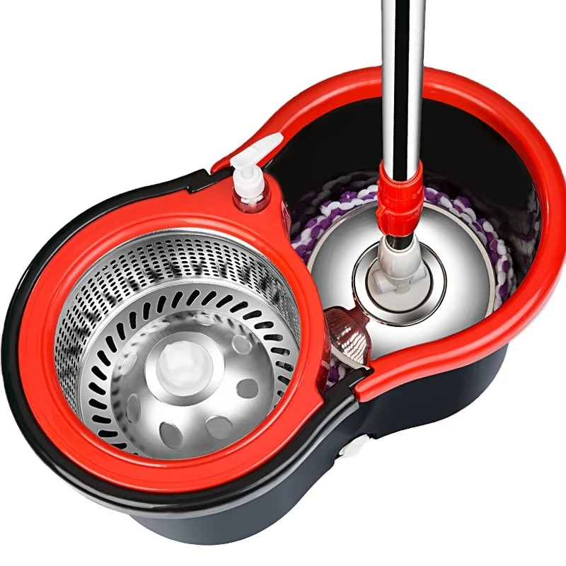 Сменная вращающаяся на 360 градусов головка из микрофибры вращающаяся на пол Швабра для домашней уборки пола Швабра