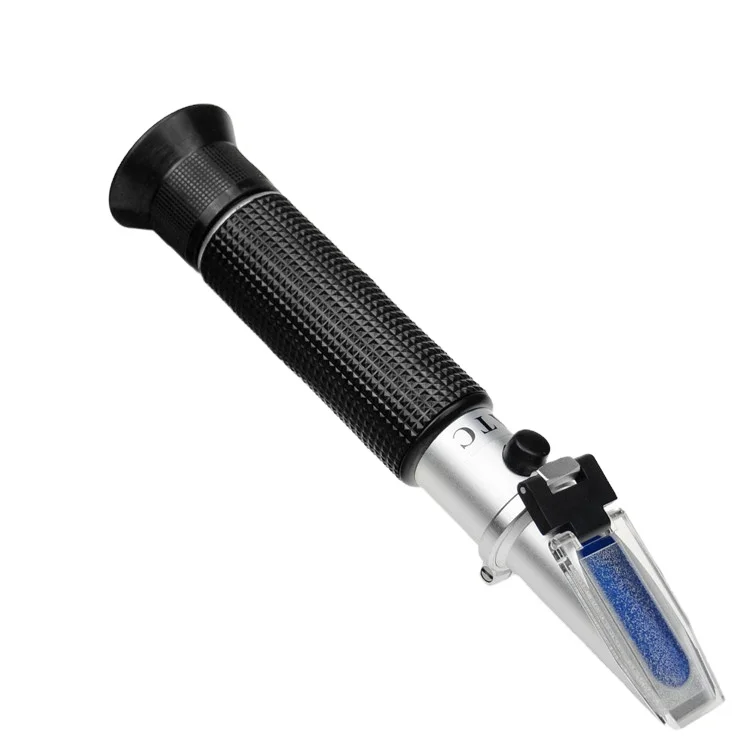 0-80%Alcohol Refractometer for spirits Liquor Brewing Alcohol Content Meter Tester Alcohol Pure Aluminum Styles