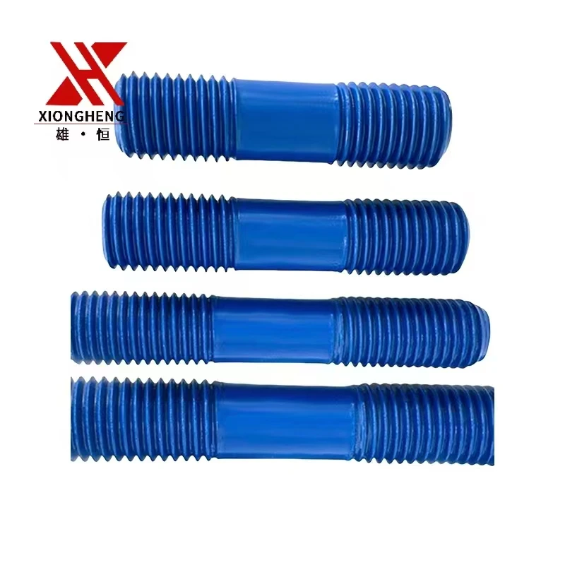High Quality Carbon Steel Double Head Stud Bolt A193 B7 Full Thread Stud Black Oxide Studs Bolt