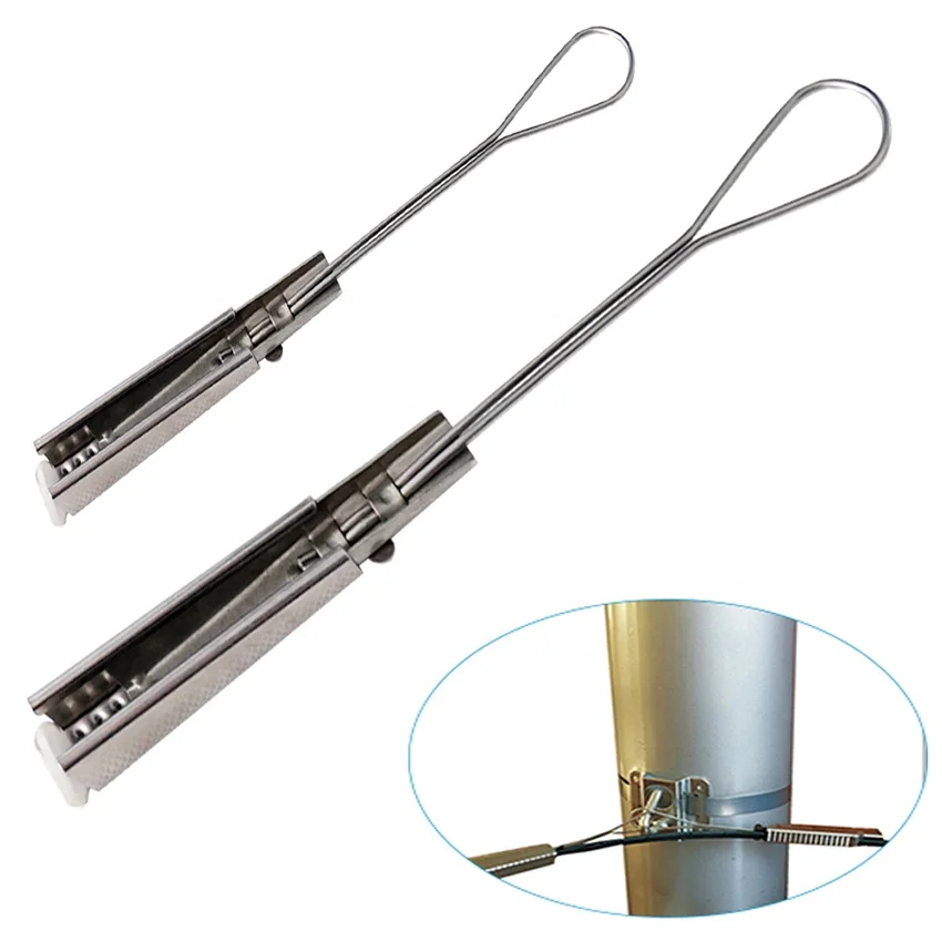 High Quality Wedge Fiber Optic Drop Wire Cable Clamp