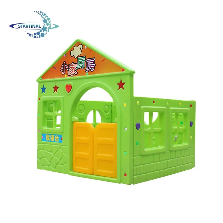 Popular Cheap Commercial Children Plastic Indoor Play Playhouse Kids Toys