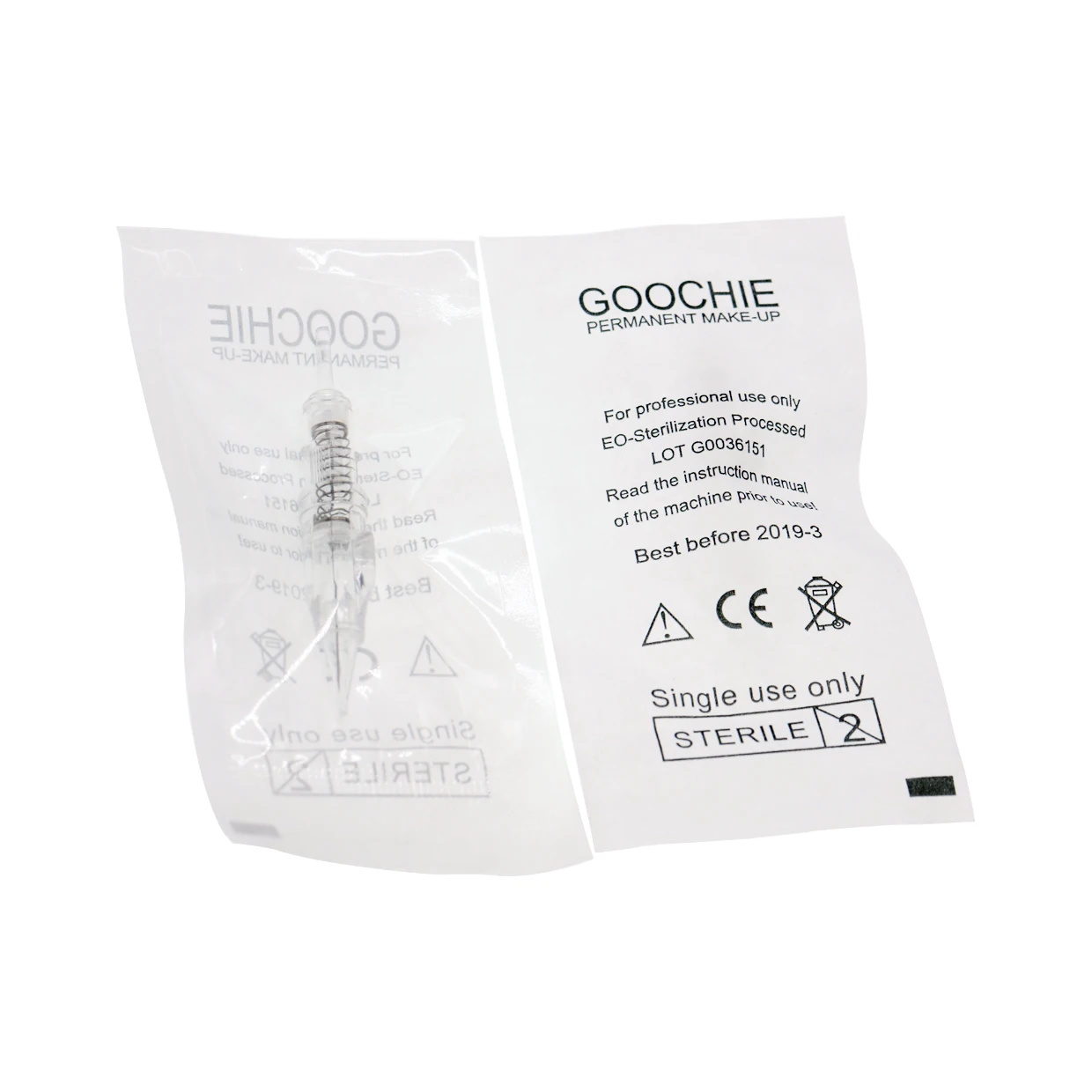 
Goochie permanent makeup cartridge needles  (62336897099)