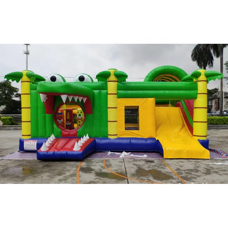 Inflatable Jumping House Price, Crocodile Inflatable Bouncy Castle for kids