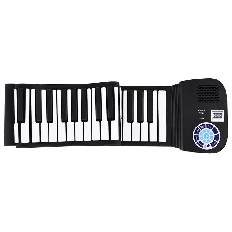 
Portable Flexible Digital Keyboard Piano Roll Up Piano F88-88 Keys Folding Electronic Keyboard for Children Student 