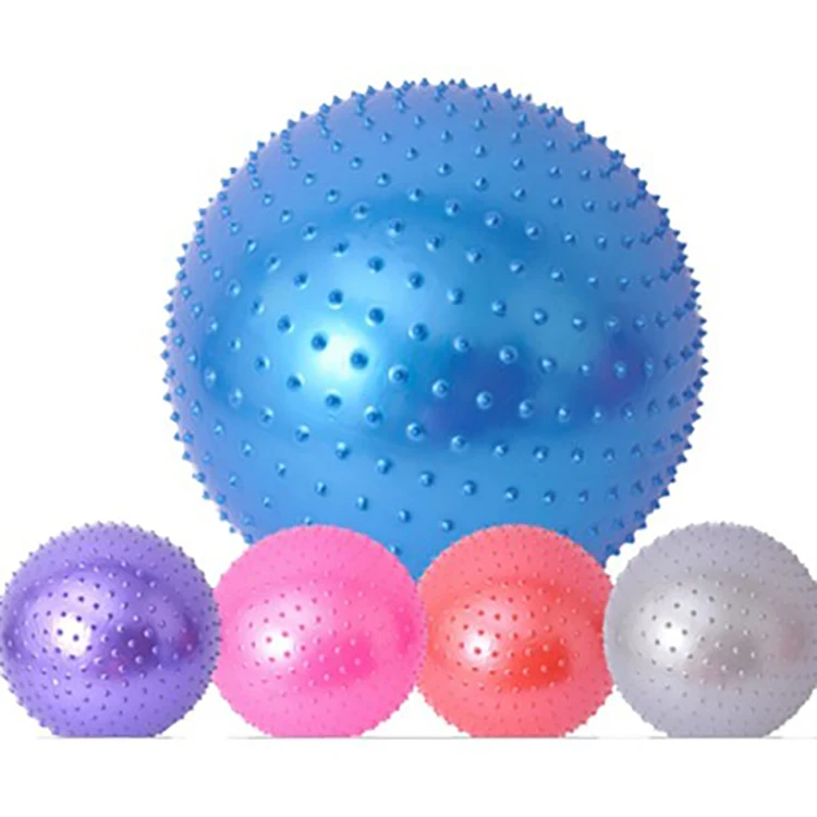 
Custom logo Fitness balances ball colorful massage gym ball 