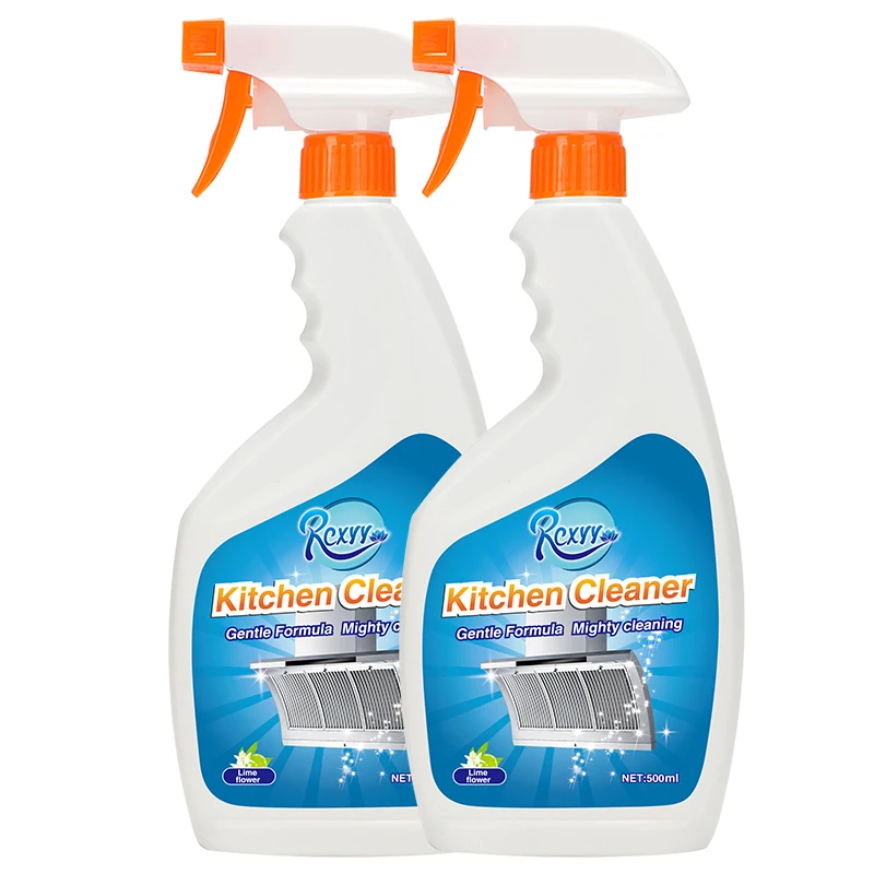 OEM 500ml Strong Grease Removal  kitchen heavy oil stain grease cleaner spray