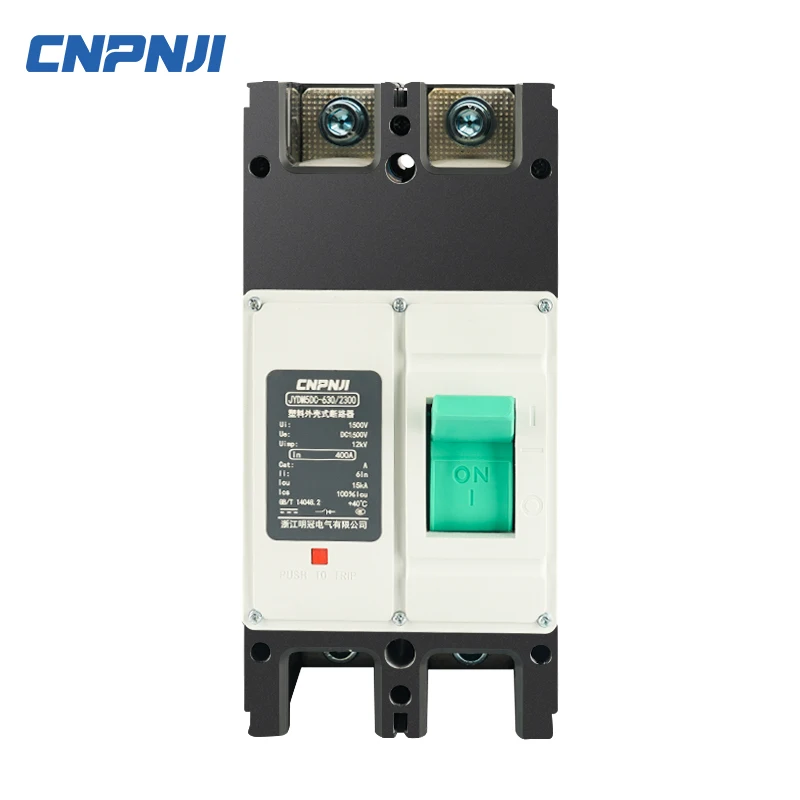 Выключатель MCCB 2/3p DC1000/1500V 63A до 320A PV литой корпус