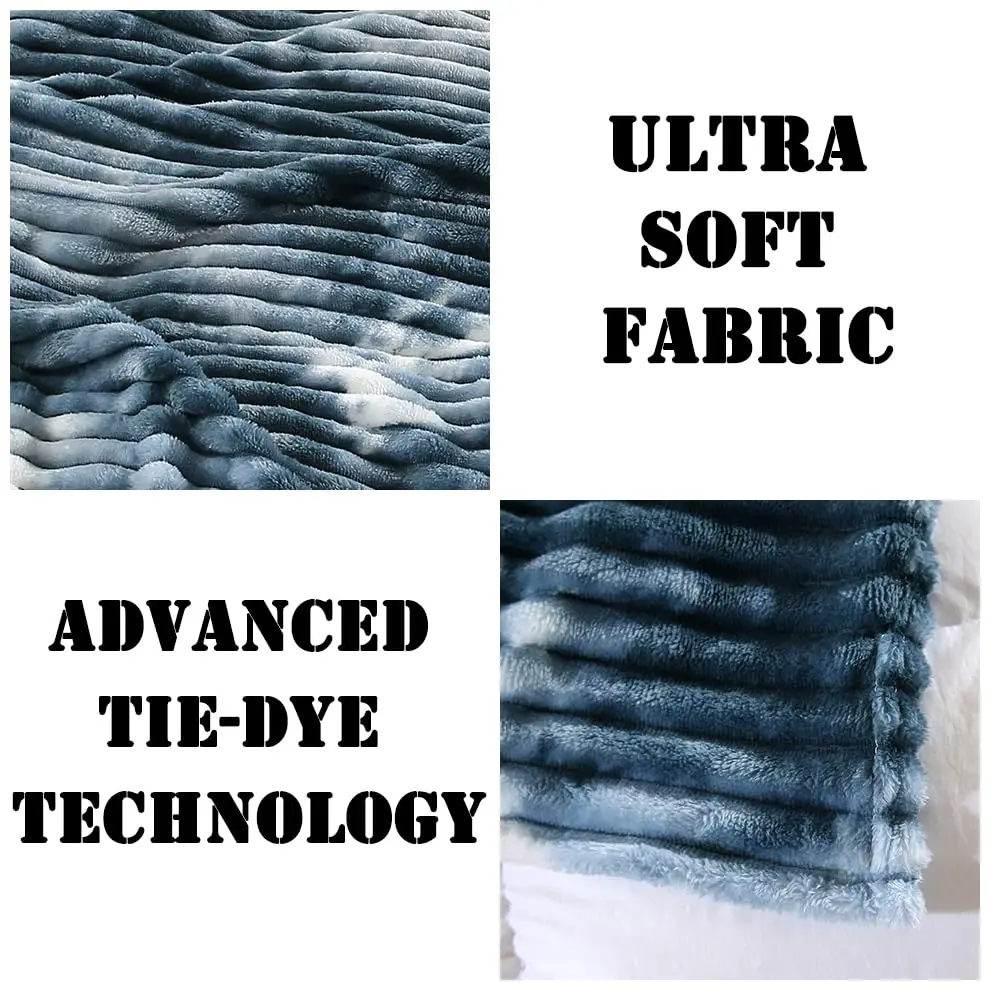 Wholesale Luxury Cozy Microfiber Plush Fuzzy Rabbit Sherpa Flannel Throw Blanket Heavy Fleece Bedding Winter Super Soft Woven