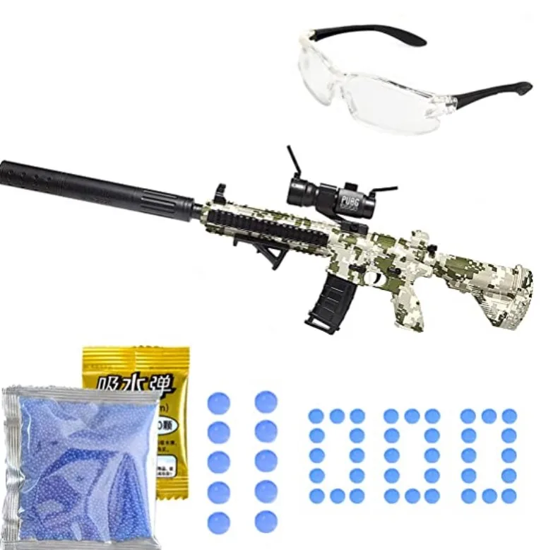 Gel Blaster Toy Gun,Guns EVA Bullet,Electric M416 with 11000 Non-Toxic,Eco-Friendly,Biodegradable Gellets Outdoor Yard Activity