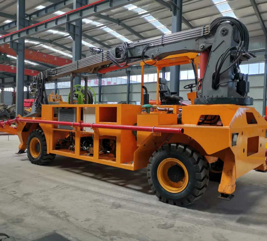 For Tunnel Construction China wet shotcrete machine 30m3/h concrete shotcrete machine truck