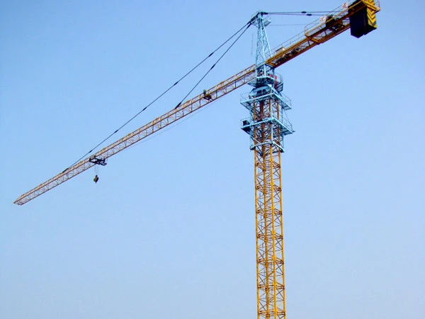 Китайская Строительная лебедка Luffing-jib башенный кран L200-12 на