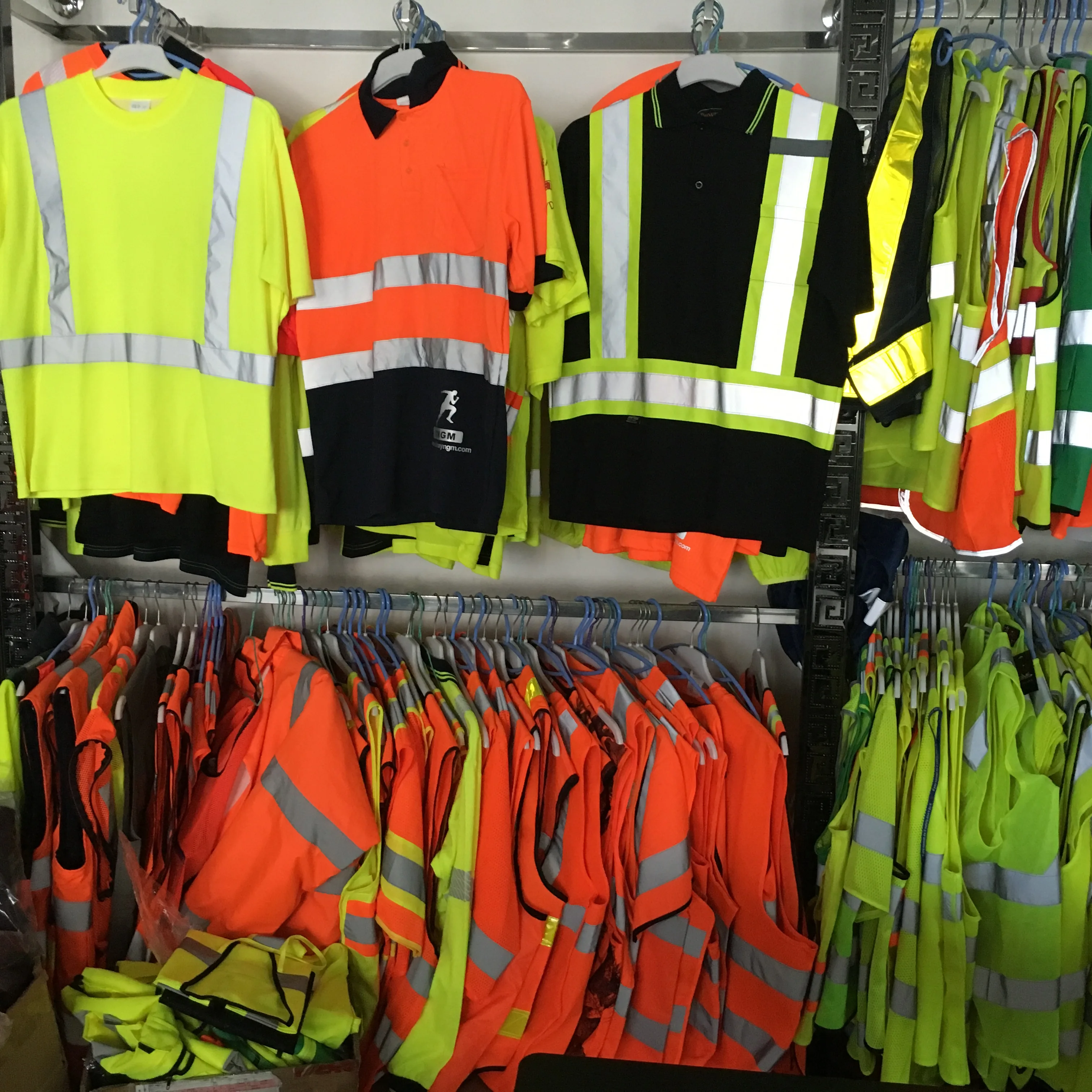 Reflective Safety Vest for Workers Yellow Reflective High Visibility Hi Vis Silver Strip Men Women Work Cycling Runner Sur