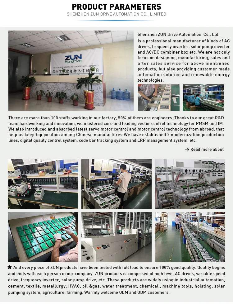 single phase 150VDC to 450VDC three phase 220Vac 0.75kw 1.5kw 2.2kw solar pump inverter
